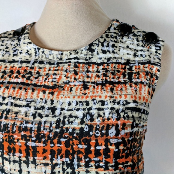 Milly | Cross back linen dress 6 - Picture 7 of 8